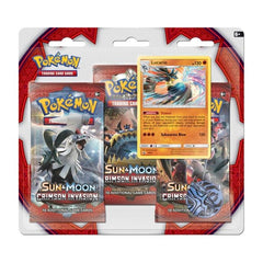 Pokémon TCG: Sun & Moon-Crimson Invasion 3 Booster Packs, Coin & Lucario Promo Card