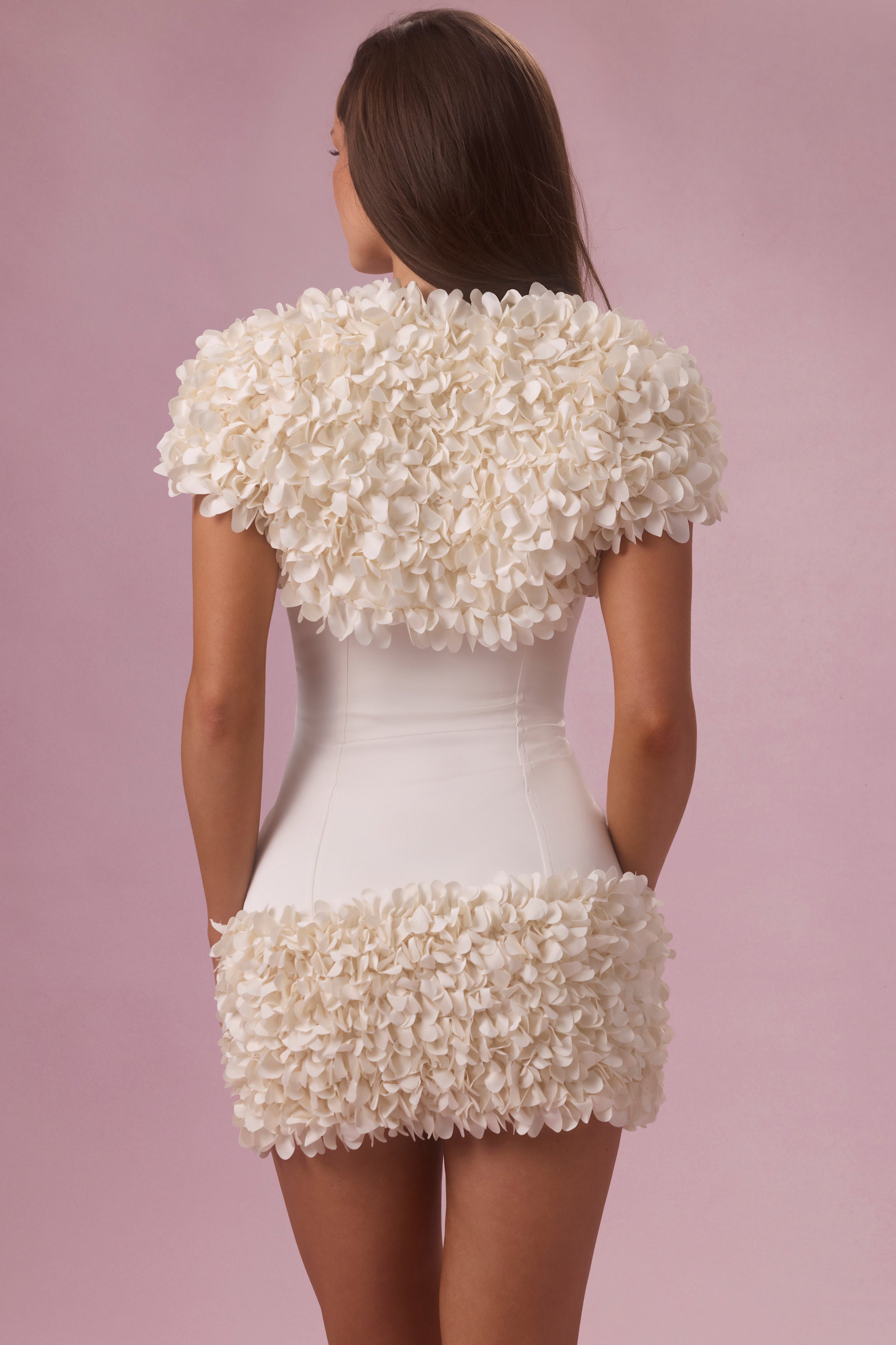 Cropped Bolero  in Ivory