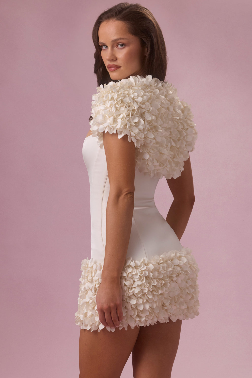 Cropped Bolero  in Ivory