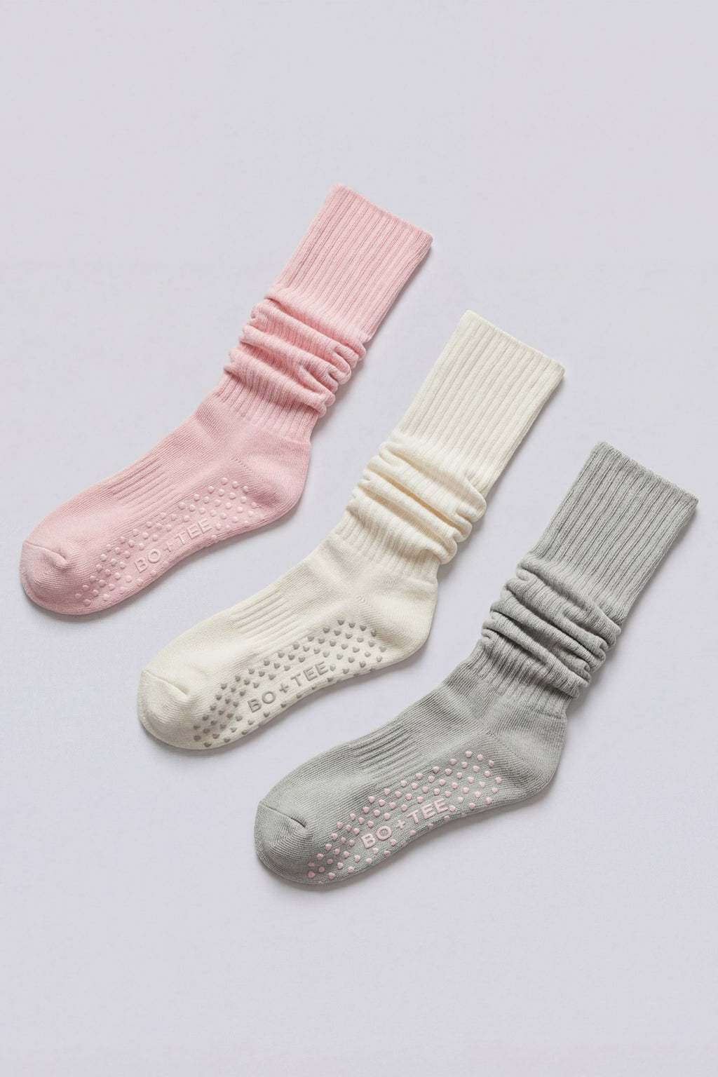 Pilates 3-Pack Socks Bundle in Multi
