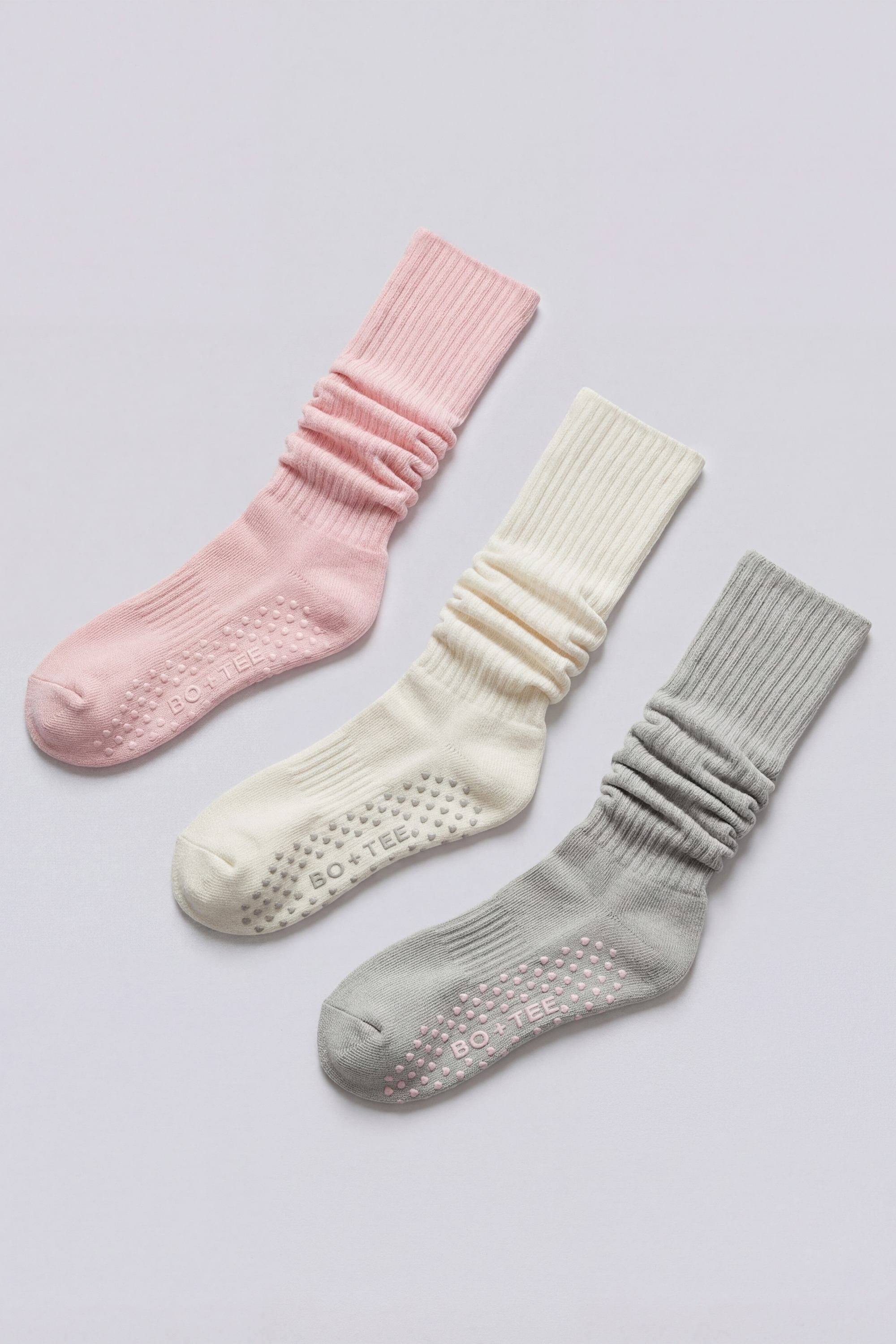 Pilates 3-Pack Socks Bundle in Multi