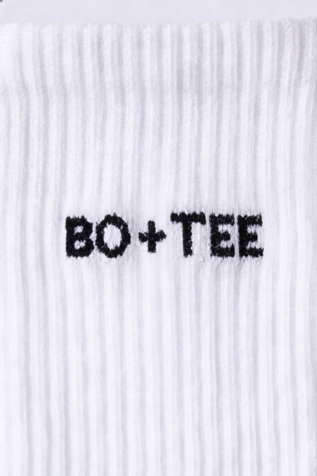 Ribbed Half-Crew 3-Pack Socks in White